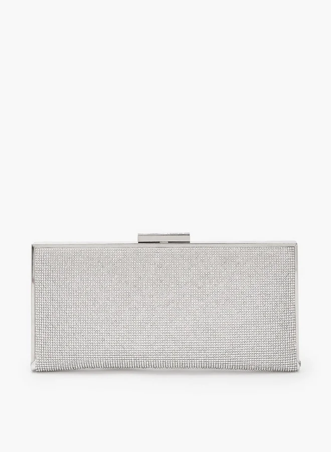 سيليست Embellished Clutch With Chain Strap Ramadan Collections